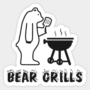 Bear Grills Sticker